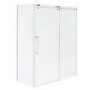 1600 x 800 Sliding Shower Enclosure - Left Hand 10mm Easy Clean Glass - Trinity Range