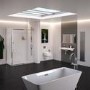 1600 x 800 Sliding Shower Enclosure - Left Hand 10mm Easy Clean Glass - Trinity Range