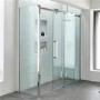 1200 Trinity Premium 10mm Left Hand Shower Enclosure with 900 Side Panel