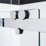 1200 Trinity Premium 10mm Left Hand Shower Enclosure with 900 Side Panel