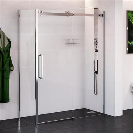 1200 Trinity Premium 10mm Left Hand Shower Enclosure with 900 Side Panel