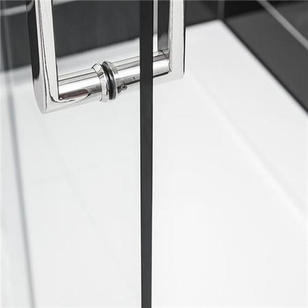 1200 Trinity Premium 10mm Left Hand Shower Enclosure with 900 Side Panel