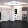 1200 Trinity Premium 10mm Left Hand Shower Enclosure with 900 Side Panel