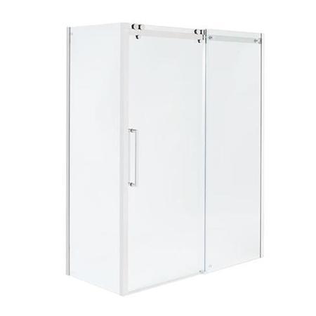 1200 Trinity Premium 10mm Left Hand Shower Enclosure with 900 Side Panel