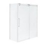 1200 Trinity Premium 10mm Left Hand Shower Enclosure with 900 Side Panel