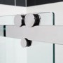 Sliding Shower Enclosure Left Hand 1700 x 800mm - 10mm Glass - Trinity Range