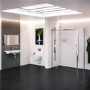 1700 x 760 Sliding Shower Enclosure - Right Hand 10mm Easy Clean Glass - Trinity Range