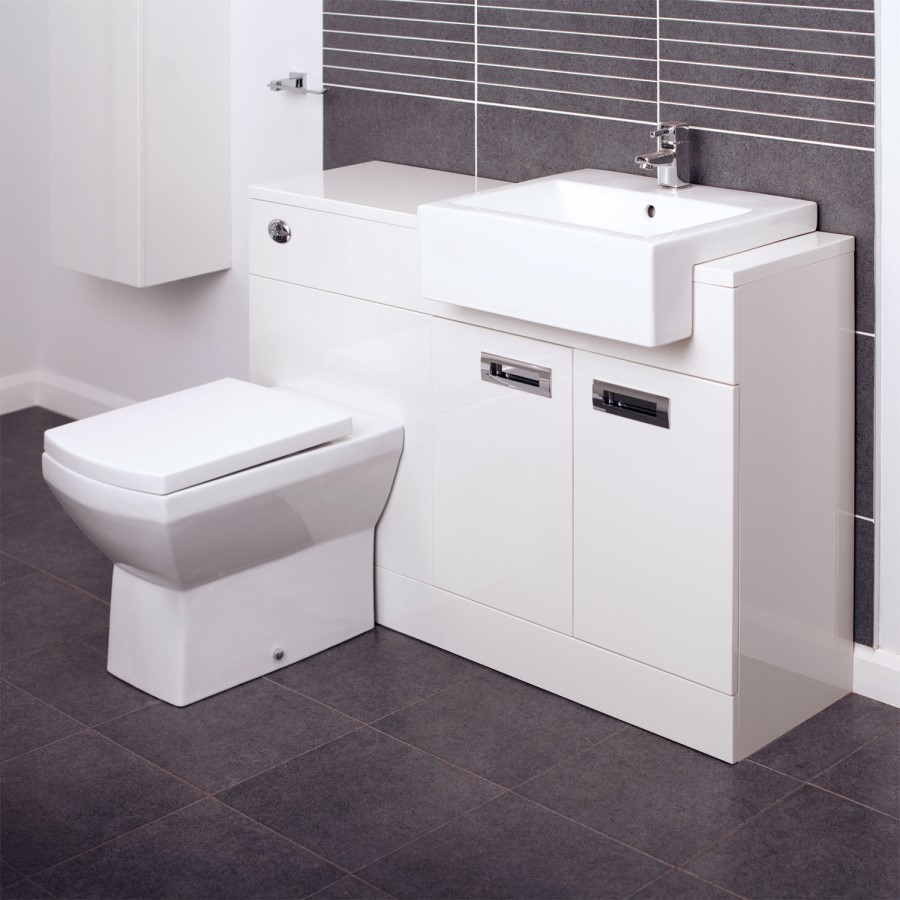 Toilet & Basin Combination Unit - with Tabor Toilet - Cuba 