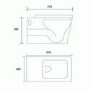 Bali Wall Mounted Toilet