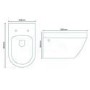 Aurora Wall Hung Toilet