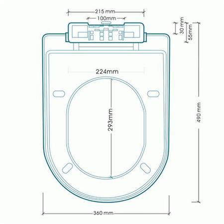 Aurora Wall Hung Toilet