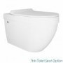 Aurora Wall Hung Toilet - Round Thin Seat