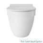 Aurora Wall Hung Toilet - Round Thin Seat