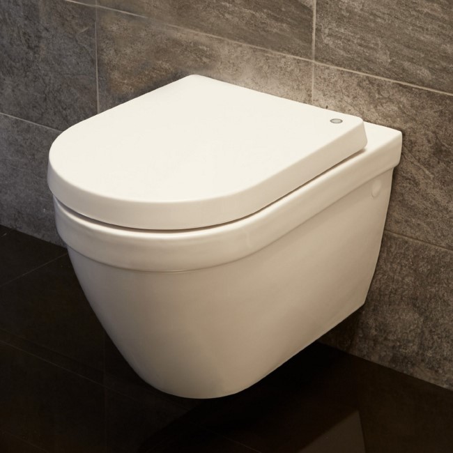 Wall Hung Toilet with Standard Seat - Aurora Range