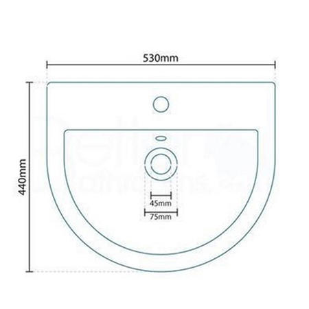 Wall Mounted Bathroom Suite - Aurora Range