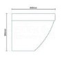 Wall Mounted Bathroom Suite - Aurora Range