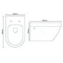 Wall Mounted Bathroom Suite - Aurora Range