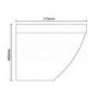 Aurora Back To Wall Toilet & Soft Close Seat