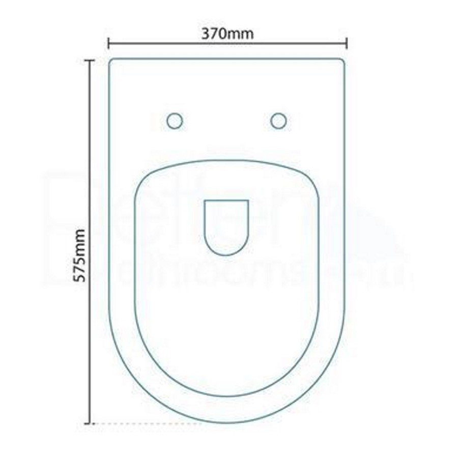 Aurora Back To Wall Toilet & Soft Close Seat