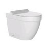 Aurora Back to Wall Toilet & Round Thin Seat