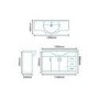 1200mm Vanity Unit with Basin - Doors & Drawers - Windsor