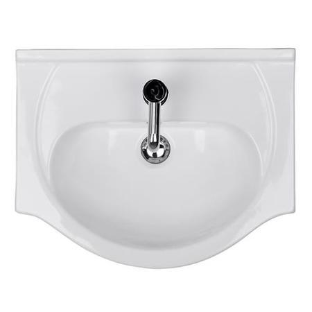 Windsor 550mm White Floorstanding Vanity Basin Unit