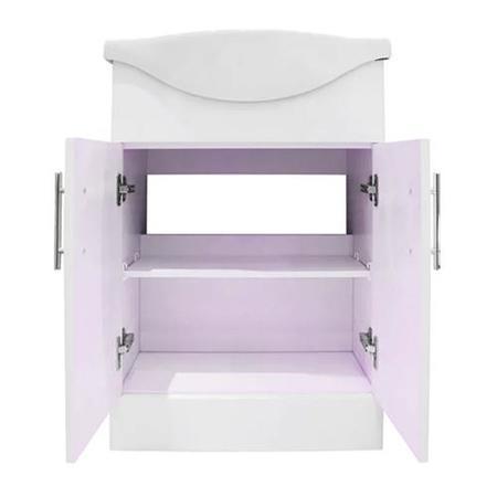 Windsor™ 55 White Vanity Basin Unit, no waste, tap