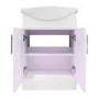 Windsor™ 55 White Vanity Basin Unit, no waste, tap