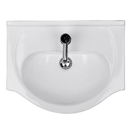 Windsor™ 55 White Vanity Basin Unit, no waste, tap