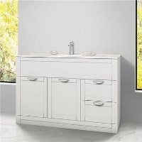 Traditional 1000mm Basin Vanity Unit - Modern Handle - Nottingham