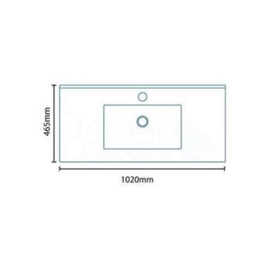 1000mm Floor Standing Combination Unit with Tabor Toilet - White Doors & Drawers Unit - Traditional Handles-Nottingham Range