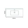 1000mm Floor Standing Combination Unit with Tabor Toilet - Grey Bathroom Storage Unit Traditional Handle - Nottingham Range
