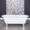 Tabor Venus Bathroom Suite with Wave basin and bath tap