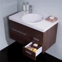 Vista Wenge Wall Mounted Vanity Unit