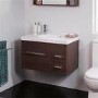 Vista Wenge Wall Mounted Vanity Unit