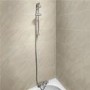 Laos Deck Thermostatic Bath Shower Mixer with Primo Slide Shower Rail Kit