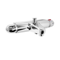 Laos Thermostatic Wall Mounted Bath Shower Mixer 