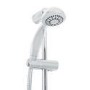 Laos Wall Mounted Bath Shower Mixer with Rina Slide Rail Kit
