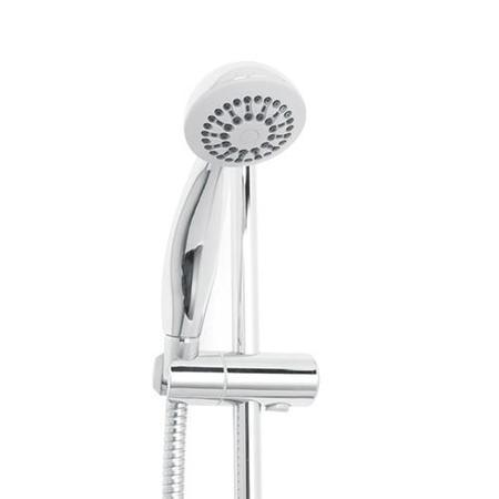Laos Deck Mounted Bath Shower Mixer with Rina Slide Rail Kit