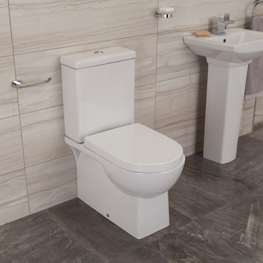 Toilet and Seat with Cistern - Modena Range