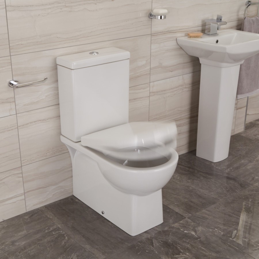 Toilet and Seat with Cistern - Modena Range