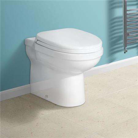 Impressions Back To Wall Toilet with Seat
