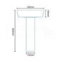 Ravenna Basin and  Full Pedestal