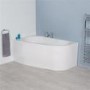 1500 x 900 Prima Offset Luxury Left Handed Corner Bath