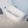 1500 x 900 Prima Offset Luxury Left Handed Corner Bath