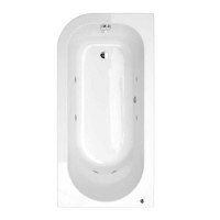 1600 Micro Luxury Right Handed 6 Jet Whirlpool Bath-BetaCast UPGRADE