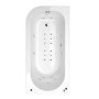 1600 Micro Luxury Right Handed Hydrotherapy Bath-BetaCast UPGRADE