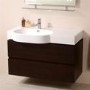 Madrid 1000mm Walnut Vanity Unit