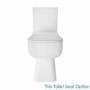 Toilet and Soft Close Seat - Square Thin Seat Upgrade - Carona Range