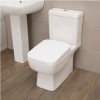 Close Coupled Toilet and Standard Seat - Carona Range